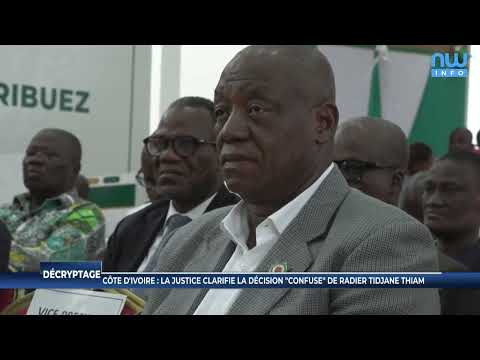 Côte-D'ivoire : la justice clarifie la décision "confuse" de radier Tidjane Thiam