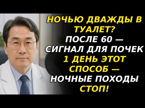 Do you get up frequently to pee in winter? Sign of kidney problems! A one-day solution, 60+ years...