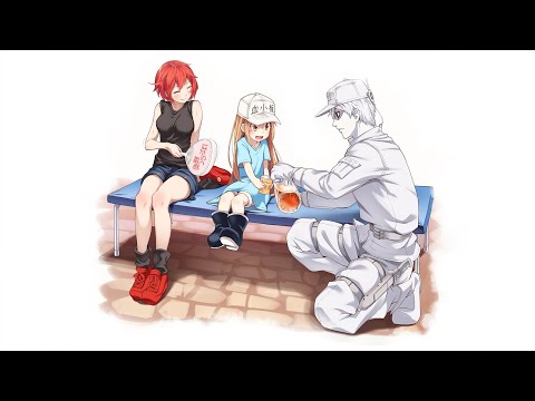 一口气看完《工作细胞》第一季＋第二季，人体内有大约37兆2000亿个细胞，它们会在体内做什么呢？