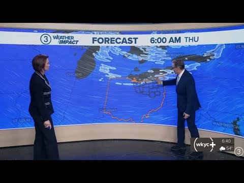 Weather Impact Alert: Extended Thanksgiving holiday forecast with Betsy Kling and Mark Johnson