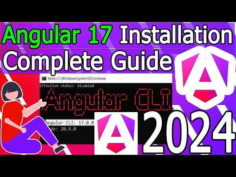 How to Install Angular 17 on Windows 10/11 [ 2024 Update ] Demo Angular Project | Complete Guide