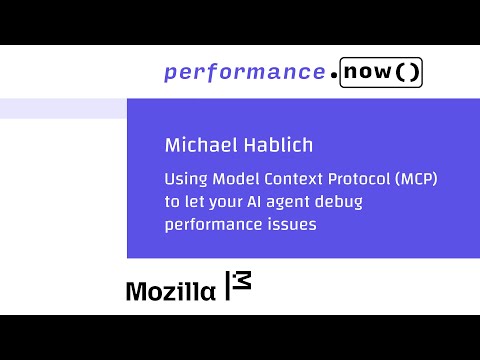 Using Model Context Protocol (MCP) - Michael Hablich - performance.sync() 2025