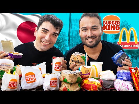 JAPONYA MCDONALD'S VS BURGER KİNG !! 🇯🇵 @muratabigf