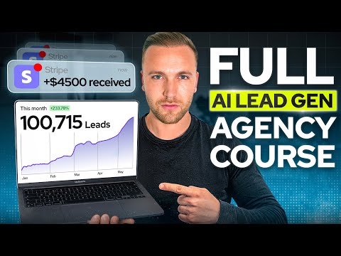 How to Start a AI Lead Gen Agency From Scratch - FREE 6 Hour Course