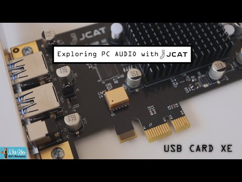 Exploring PC Audio with JCAT - USB Card XE, Optimo Nano / Optimo 3 Duo PSU's
