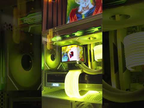 I turned my pc Super Saiyan 👀