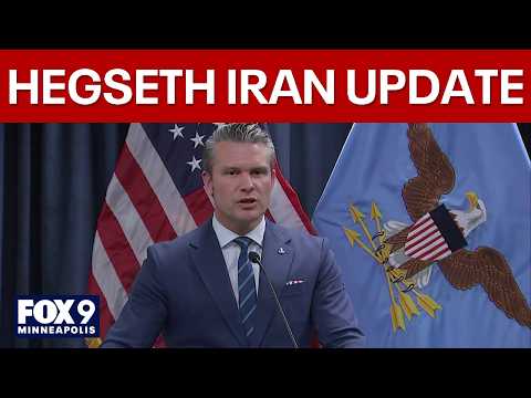 Pete Hegseth provides update on Iran operations [FULL]