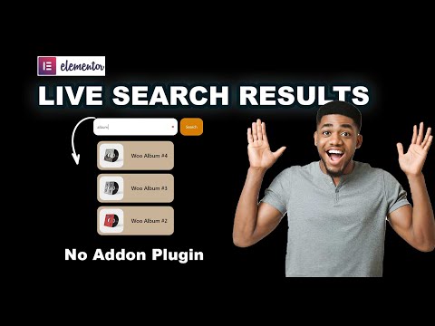 Elementor Pro: Product Live Search Result | No Addon Plugin Needed | Tips & Tricks