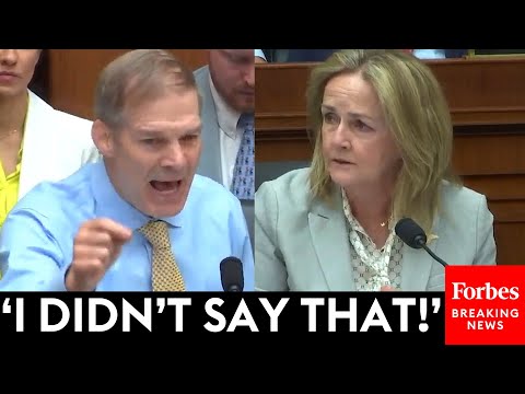 JUST IN: Jim Jordan Clashes With Madeleine Dean Over Her Claim He Wants To Defund The FBI