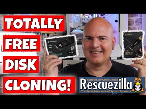 BEST FREE Disk Cloning & Backup Solution For ANY PC Rescuezilla