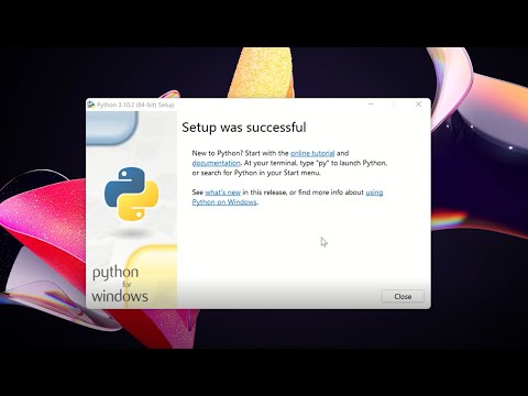 How to install Python 3.10.2 on Windows 11