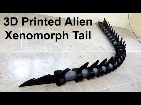 Alien Xenomorph Cosplay #12 | Tail Sections | James Bruton