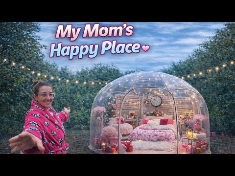 My Mom Turned a TENT Into Her Happy Place 🏕️💖