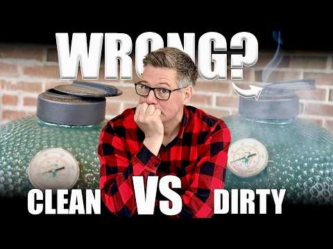 Clean VS Dirty Smoke Big Green Egg Brisket Battle Proved Me WRONG!