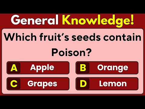 General Knowledge Quiz | General Knowledge | Mixed Trivia | Trivia Quiz | Trivia | Quiz | Pub Quiz