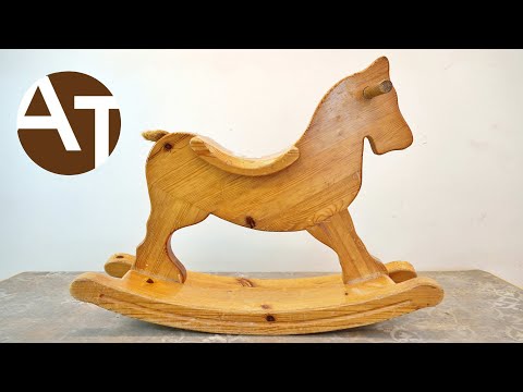 Amazing ROCKING HORSE restoration! 🐴