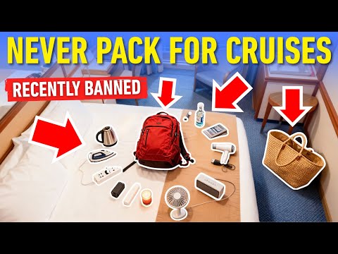11 Cruise Items We All Pack, But Cruise Lines Recently BANNED