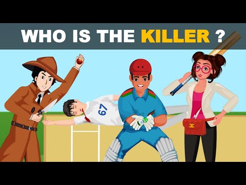 Murder at the Cricket Ground : Can you Solve the Mystery?  Riddles with Answers | English Riddles
