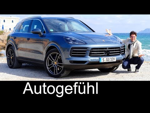 Porsche Cayenne FULL REVIEW 2018 all-new neu Cayenne V6 test - Autogefühl