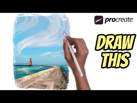 Procreate step by step tutorial with  @ati_art7673