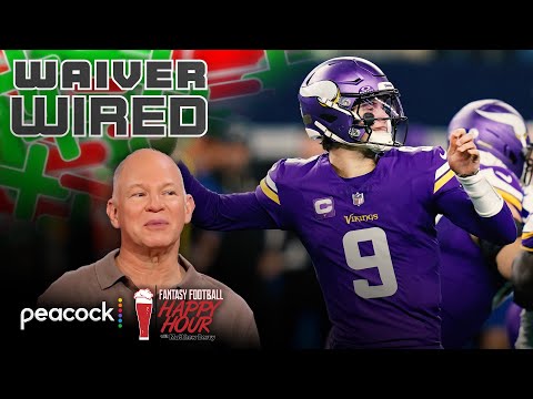 Week 16 Waiver Wire: JJ McCarthy, Michael Carter, Colby Parkinson, others | Happy Hour (FULL SHOW)