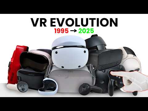 Evolution of VR Headsets (1995-2025)