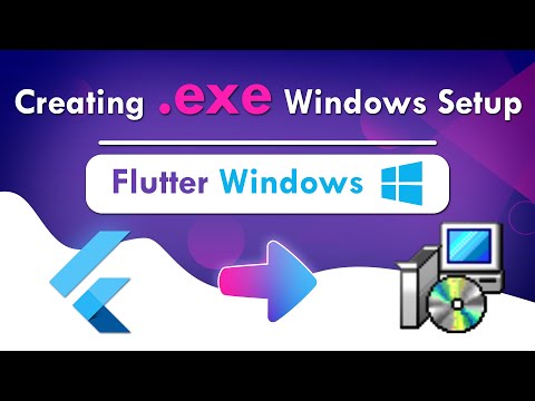 Flutter - Creating .exe Setup for Flutter Windows Desktop Apps | Flutter Tutorial | Inno Setup
