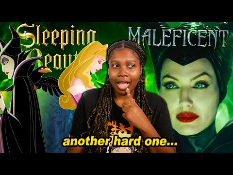 I watched SLEEPING BEAUTY & MALEFICENT for the first time (animation vs live-action)