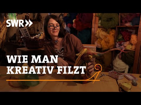 How to felt creatively | SWR Handicrafts