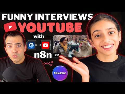 ⚡ We Automated Viral Street Interviews Using AI + n8n (Full Step-by-Step Setup)