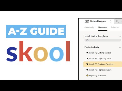 Skool Full Tutorial: Sell Subscription Courses Online! [A-Z Guide]