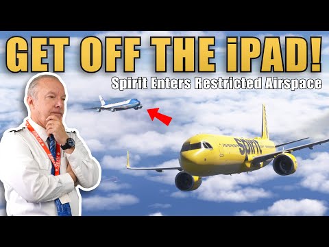 “Pay Attention!” ATC Warns Spirit Airlines Near Air Force One