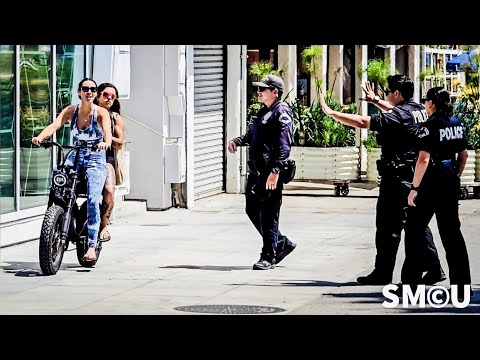 Venice Beach Crackdown: Police Clamp Down on Illegal Biking on the Boardwalk