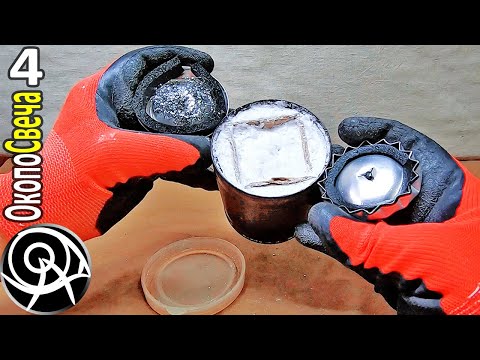 🔥 Bulk trench candle-heat accumulator with a floating wick 🪔 DIY for survival 4
