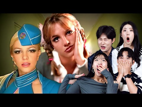 Koreans React to Britney Spears For The First Time (Womanizer, Toxic, Oops I Did It Again) | KATCHUP