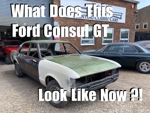 RARE Ford Consul GT (MK1 Granada - The Sweeney!) Full Body Repaint with Novol For Classic Car