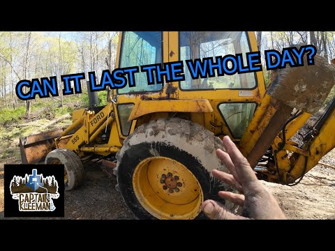 Putting Old Backhoe to Work for the First Time - Breakdowns Included!