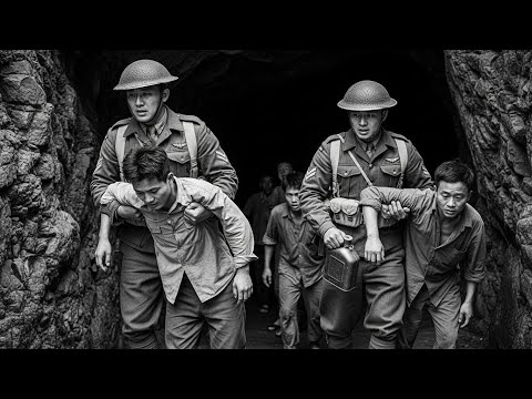 What German Civilians Said After British Marines Rescued 1,500 of Them from Caves