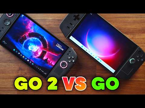Legion Go 2 vs Go - Can Lenovo Justify The High Price? (Z2 extreme vs Z1 Extreme 8.8" Handheld)