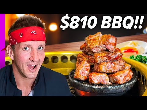 ¡Barbacoa coreana de $13 vs $810! ¡Corea tiene el NUEVO wagyu!