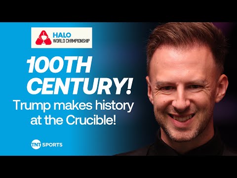 £100K BONUS! Judd Trump knocks 100th century break of the 2024-25 season at the Crucible 🤑