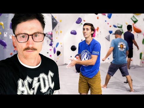 Pro Climber sign up for a beginner course...