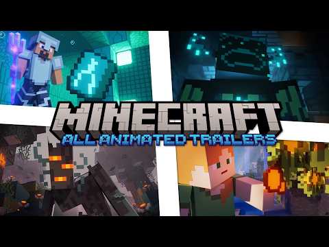 Evolution of Minecraft Animated Trailers 🌟 (2019-2024)