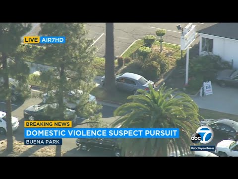 Chase suspect leads dangerous three-hour pursuit in LA County I ABC7