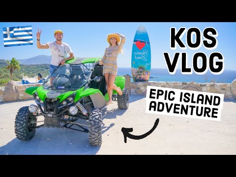 We Tour Kos Island in a Beach Buggy! (Our Favourite Greek Island?!) Kos Greece Vlog