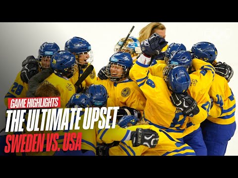 Sweden Shock Team USA at Torino 2006! | Game Highlights 🇸🇪🇺🇸