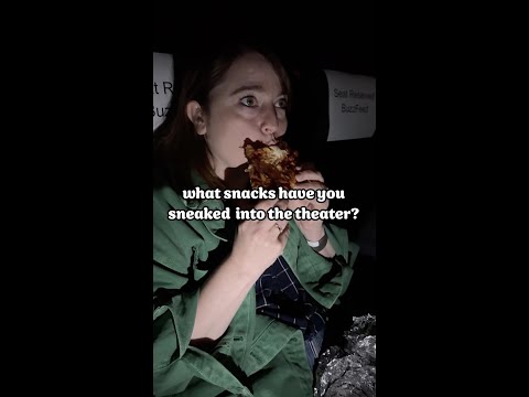 Sneaking Snacks Into Theater?!
