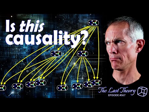 What is the causal graph in Wolfram Physics?