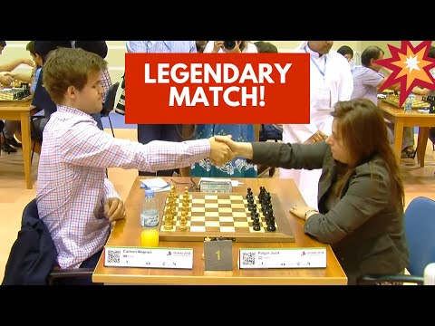 Magnus Carlsen vs Judit Polgar βοΈ | FIDE Blitz 2014 π