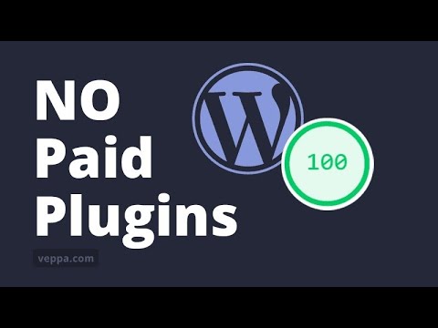 🚀 Get 100/100 Page Speed Score Using ONLY FREE WordPress Plugins! (Beginner Guide)